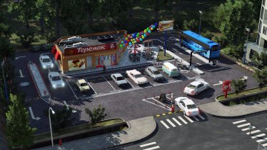 Мод «New Drive-thru [uep2]_15» для Transport Fever 2 2