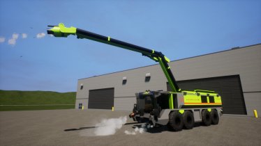 Мод "Airport Crash Tender Yellow" для Brick Rigs 0