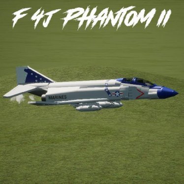 Мод "F-4J Phantom II" для Brick Rigs