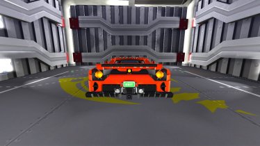 Мод "Ferrari 488 Pista" для Scrap Mechanic 2