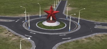 Мод "Roundabout Ornaments" для Workers & Resources: Soviet Republic 1