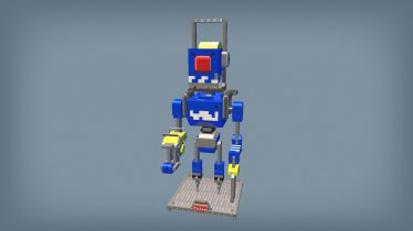 Мод "Giant Tapebot" для Scrap Mechanic