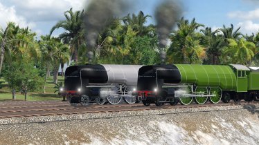 Мод «LNER W1 'Hush-Hush'» для Transport Fever 2