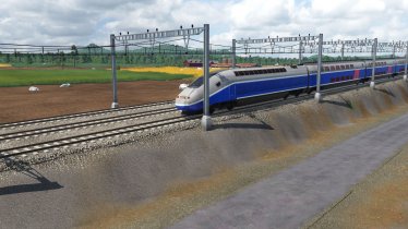 Мод «TGV Duplex» для Transport Fever 2 0