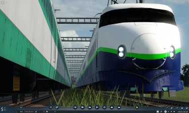 Мод «Series 20O SHINKANSEN Pack» для Transport Fever 2 0