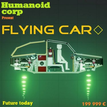 Мод "Flying Car mk-1" для People Playground