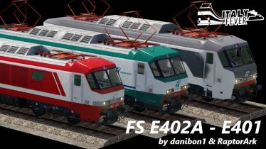 Мод "FS E402A - E401 Locomotives" для Transport Fever 2