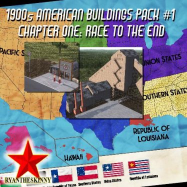 Мод "Ryan's 1900s American Building Pack 1" для Workers & Resources: Soviet Republic