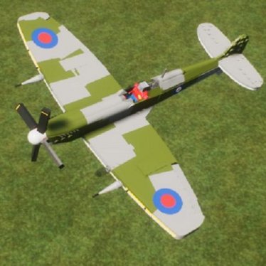 Мод "Spitfire F Mk IXc" для Brick Rigs