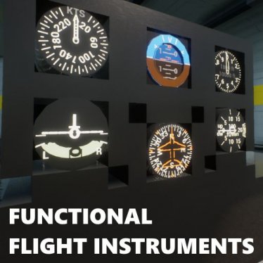 Мод "Functional Flight Instruments" для Brick Rigs
