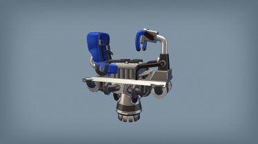 Мод "Single Thruster Mini Flyer" для Scrap Mechanic