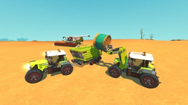 Мод "Claas Arion tractor " для Scrap Mechanic 1