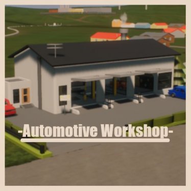 Мод "Multi Stall Automotive Workshop" для Brick Rigs