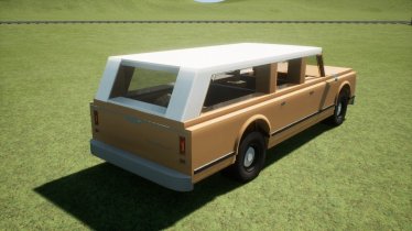 Мод "1971 Chevrolet C20 Suburban" для Brick Rigs 2