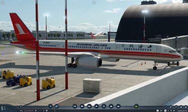 Мод «Shanghai Airlines Boeing 757-200 Pack» для Transport Fever 2 1