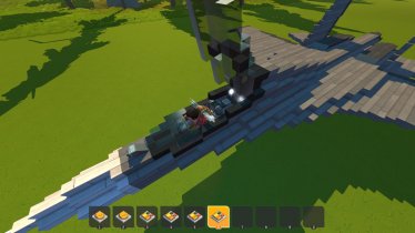 Мод "Su-27" для Scrap Mechanic 3