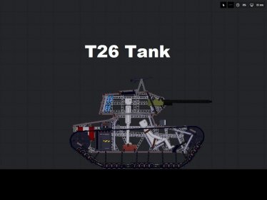 Мод "T26 Танк" для People Playground 0