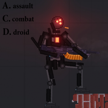 Мод "Assault Combat Droid" для People Playground