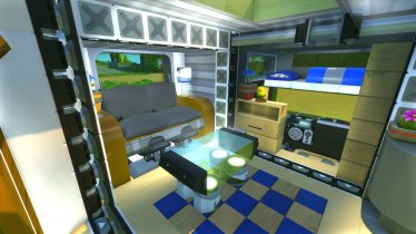 Мод "Motorhome" для Scrap Mechanic 1