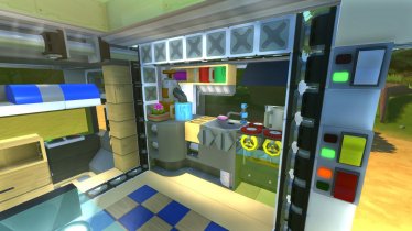 Мод "Motorhome" для Scrap Mechanic 2