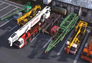 Мод "Collection of various cranes 3" для Workers & Resources: Soviet Republic