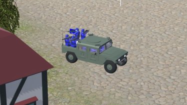 Мод «Humvee Variants Woodland» для Ravenfield (Build 24) 1