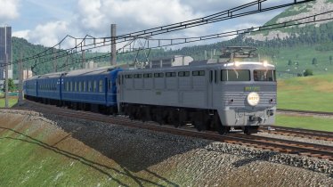 Мод "JNR EF81 No.300s Electric Locomotive" для Transport Fever 2 0