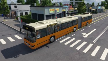 Мод «Volvo 7000 City Buses» для Transport Fever 2 0