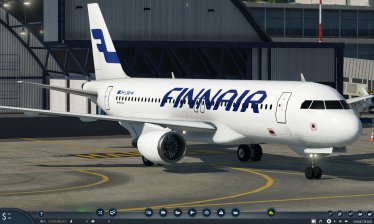 Мод «Finn Air Airbus A320» для Transport Fever 2