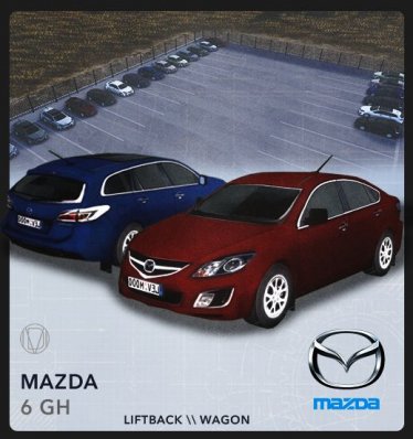 Мод "Mazda 6 (GH)" для Workers & Resources: Soviet Republic