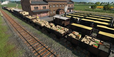 Мод «Generic British Wagons & Brake Van» для Transport Fever 2 2