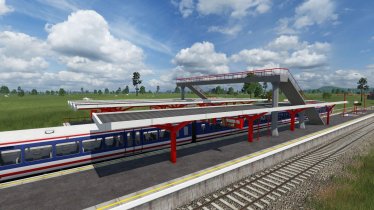 Мод «UK NSE Modular Station» для Transport Fever 2 1