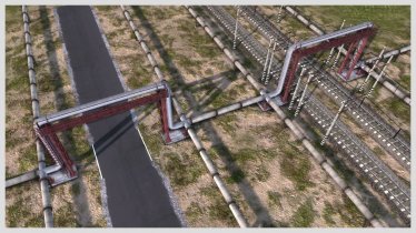 Мод "Pipeline overpass" для Workers & Resources: Soviet Republic 2