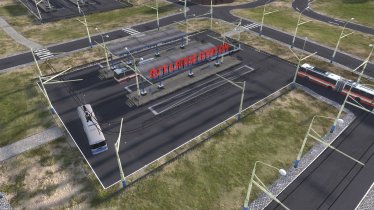 Мод "Bus/Trolley Combo Stations" для Workers & Resources: Soviet Republic 1