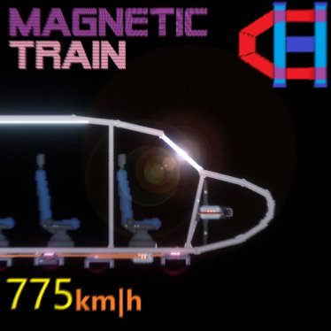 Мод "Magnetic Train" для People Playground