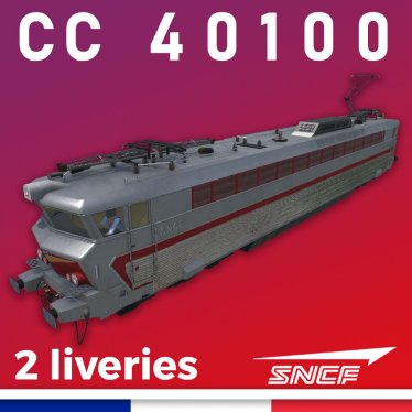 Мод «SNCF CC40100» для Transport Fever 2