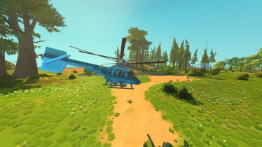 Мод "Swashplate helicopter" для Scrap Mechanic 3