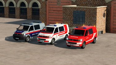 Мод «Austrian T5 Emergency cars» для Transport Fever 2 0