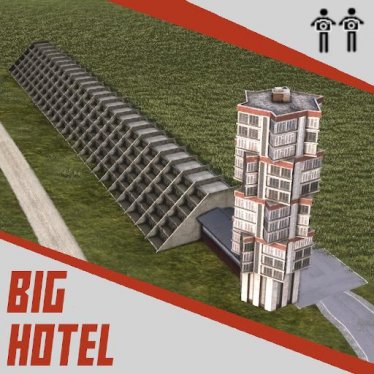 Мод "Large Hotel" для Workers & Resources: Soviet Republic