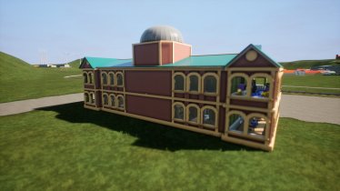 Мод "Victorian Observatory and Space Museum" для Brick Rigs 2