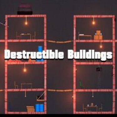 Мод "[Destructible] Buildings" для People Playground