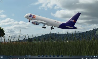 Мод «FedEx Boeing 757-200F» для Transport Fever 2 1