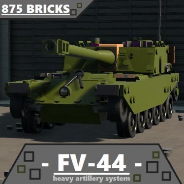 Мод "FV-44 - PALADIN" для Brick Rigs