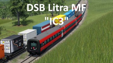 Мод "DSB Litra MF" для Transport Fever 2