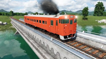 Мод "JNR/JR KiHa 40 Series" для Transport Fever 2 0