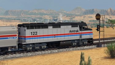 Мод «EMD F40 PH - Amtrak» для Transport Fever 2 1