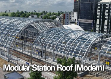 Мод «Modular Station Roof (Modern)» для Transport Fever 2