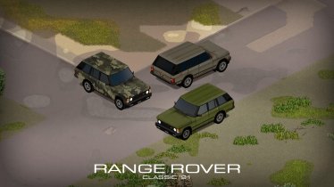 Мод "91 RANGE ROVER Classic" для Project Zomboid 2