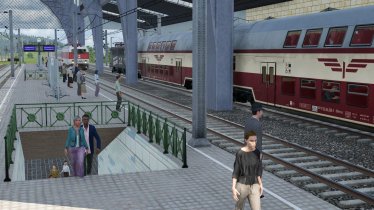 Мод «Railway Station Dresden Neustadt» для Transport Fever 2 0