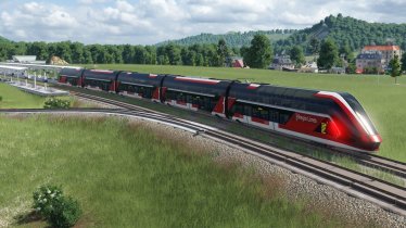 Мод «TG HyRT [Regional Lines]» для Transport Fever 2 2